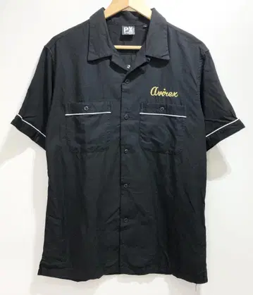 AVIREX 자수 수베니어 셔츠 SIZE: L 0627M