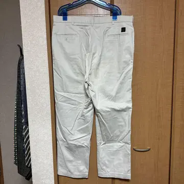 HAGGAR 화이트 치노 팬츠 워크 팬츠 아메카지