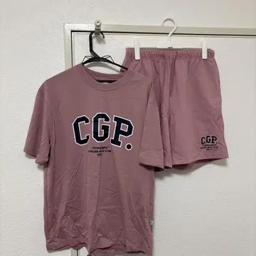 CGP codegraphy 핑크 T셔츠 숏팬츠 셋업