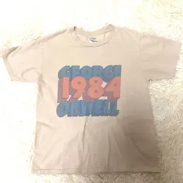 1984 조지 오웰 티셔츠 사이즈 XS~슬림 M 빈티지