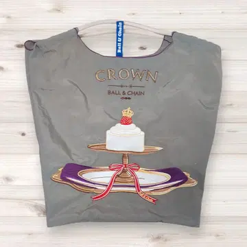 공과 체인 CROWN 케이크 그레이 M 에코백