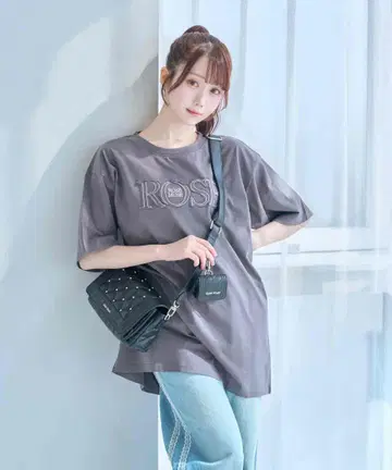 logo applique UNI-T 로제뮤즈 새상품