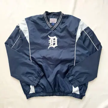 MLB 디트로이트 타이거스 나일론 후드티