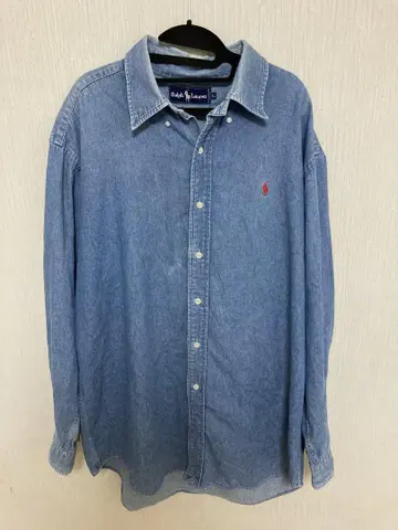 90s Ralph Lauren 데님 셔츠