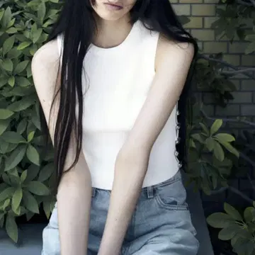 ZARA 리브 니트탑
