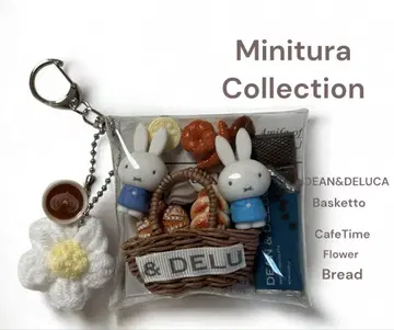 가챠 파우치 DEAN&DELUCA CafeTime 내추럴 파우치