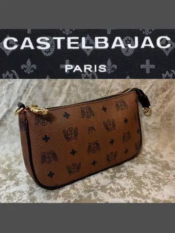 CASTELBAJAC 까스텔바작 핸드백 브라운 백 새상품급