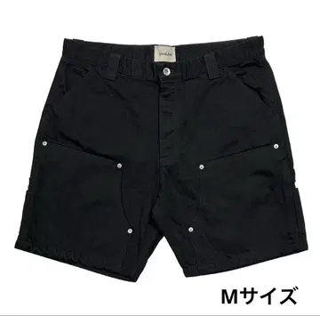 greatLAnd NO MAN CARPENTER SHORTS BLACK