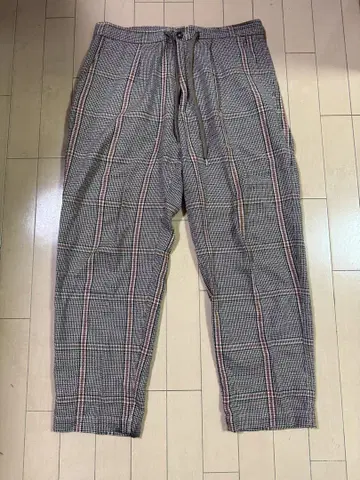 저널 스탠다드 체크 무늬 팬츠