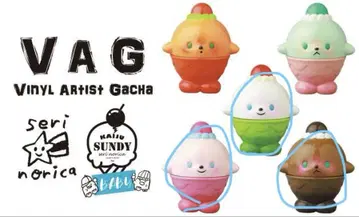 VAG 가챠 해수 생물 샌디 3개 세트