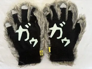 man with a mission 털 모양 장갑 S 사이즈