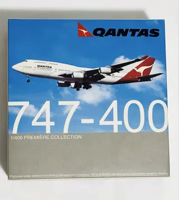 QANTAS 747-400 1/400 프리미어 컬렉션 드래곤