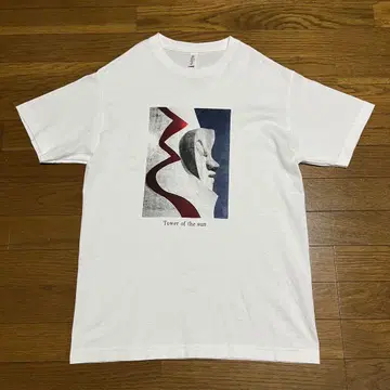 태양의 탑 Tower of the sun 티셔츠 M 화이트 오카모토 타로