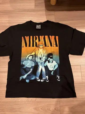 NIRVANA 그래픽 티셔츠