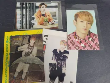 SHINee 공식 사진 리리이베 투어 세트 KEY 4장