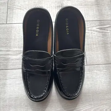 GIO&GIA 힐 업 로퍼 23.5cm 블랙