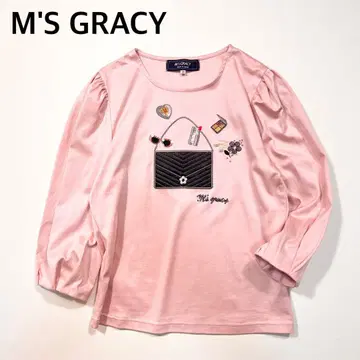 2024 완판템 M'S GRACY 아이콘 티셔츠 백 모티브
