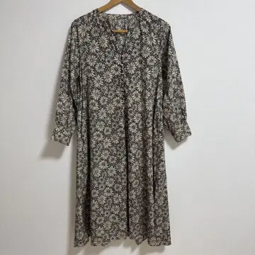 어반 리서치 꽃무늬 긴팔 원피스 S