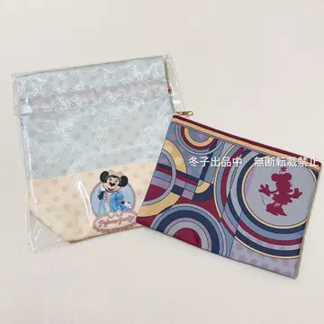 디즈니 앰버서더 호텔 미니의 파자마 파티 금궤 파우치