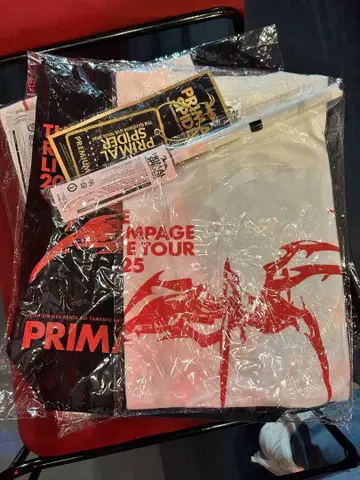 PRIMAL SPIDER 라이브 투어 굿즈 세트