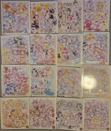 프리큐어 색지 ART-20주년 스페셜-2 16종 컴플리트 세트