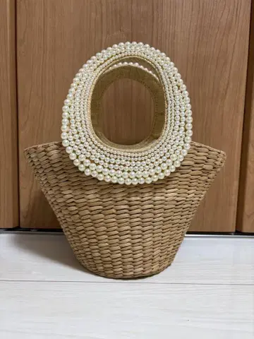 아나텔리어 펄 바스켓백