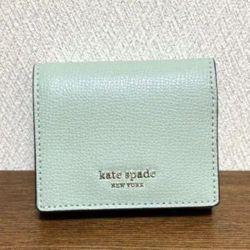 kate spade 3단 폴더형 지갑 민트 그린