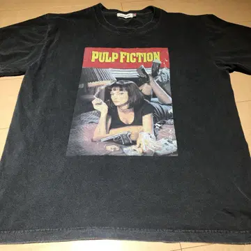 PULP FICTION 티셔츠 GOOD ROCK SPEED 페이드 블랙