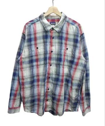 Patagonia 파타고니아 오가닉 코튼 멀티 컬러 체크 셔츠