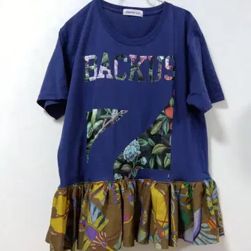 (A55) 구제 의류 리메이크 티셔츠 + 히라히라