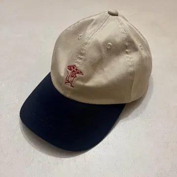 CHARI&CO PIZZARAT POLO CAP 베이지 사용량 적음