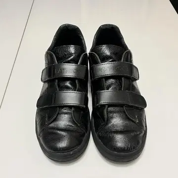 PATRICK 블랙 벨크로 스니커즈 페이즐리