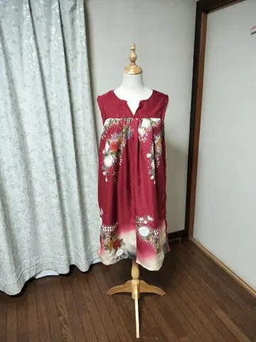 기모노 리메이크 후리소데 츠지가하나 원피스 M-L 사이즈
