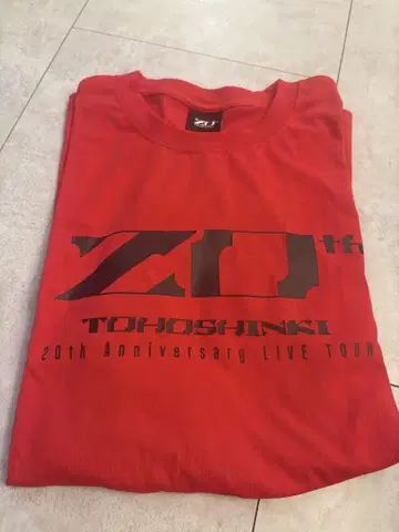 TOHOSHINKI 20주년 티셔츠