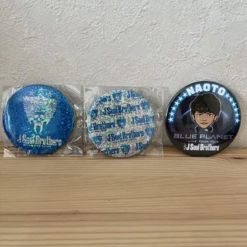3대째 JSB 캔뱃지 세트