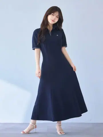 새상품 택 포함 오버 썸머 폴로 원피스 오버 이