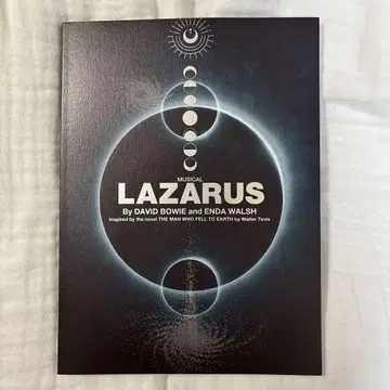일본판 LAZARUS 라자루스 뮤지컬 팜플렛 데이비드 보위