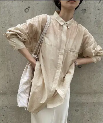 select MOCA by son (냉방병 예방) 시어 오버 셔츠
