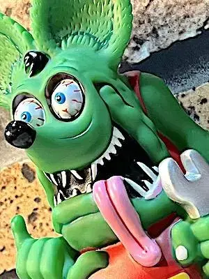 Rat Fink 랫 핀크 FUNKO 보빙 헤드 피규어 ST0260