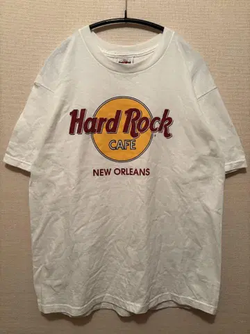 USA제 HARD ROCK CAFE 하드 록 카페 로고 티셔츠