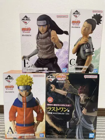 제일복권 NARUTO 중닌 시험편 A상 C상 E상 C상 라스트원상 세트