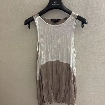 Armani Exchange 슬리브리스 상의 S