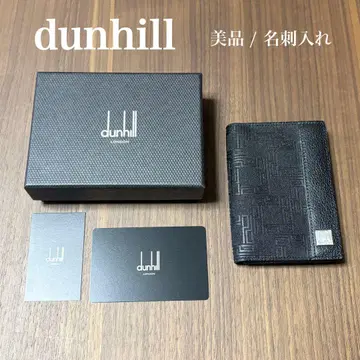 새상품급 던힐 가죽 명함지갑