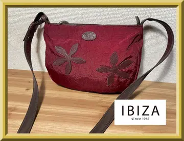 IBIZA 이비자 이비자 꽃 패치 디자인 숄더 백