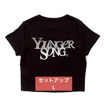 Younger song 셋업 블랙 L