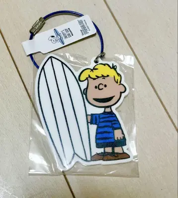 새상품 스누피 서핑 샵 슈로더 키링 키링