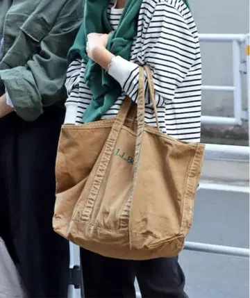 L.L.Bean 그로세리 토트백 저널 스탠다드 별주