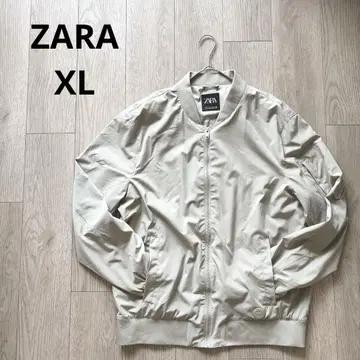 자라 ZARA 라이트 그레이 봄버 자켓 점퍼 빅 사이즈 XL