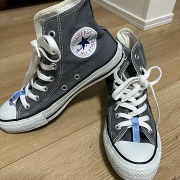 CONVERSE ALL STAR 그레이 하이컷 스니커즈