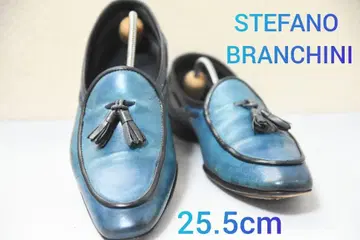 스테파노 블랑키니 태슬 로퍼 파티네 카프 25.5cm